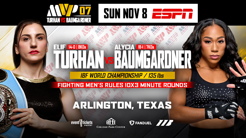 M V P 07 Sunday November 8 E S P N. Turan vs Baumgardner