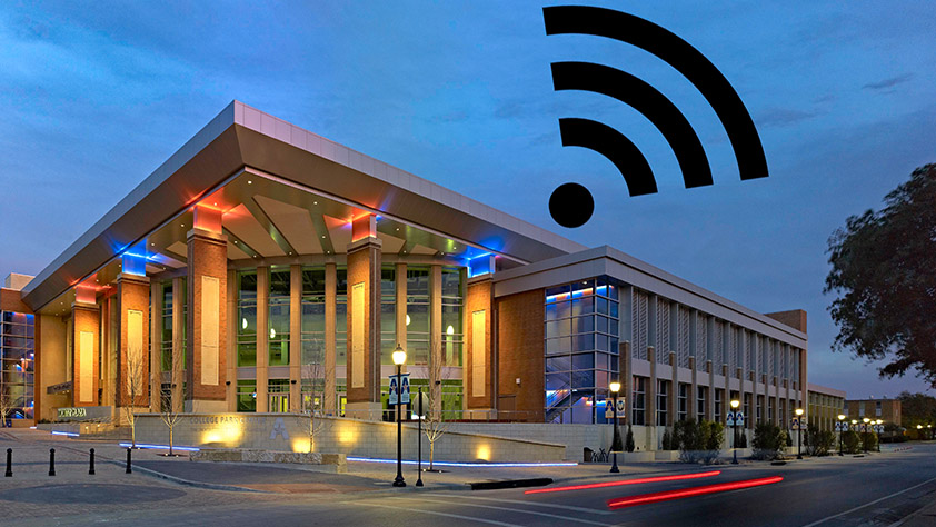  College Park Center upgraded Wi Fi system