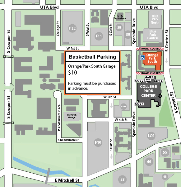 Uta Campus Map
