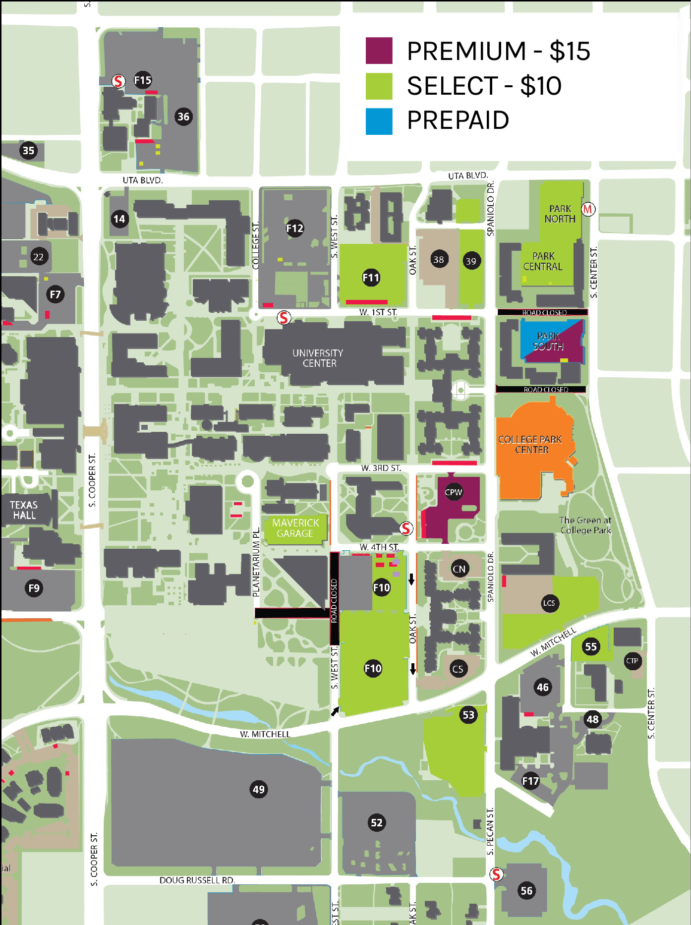 Uta Student Parking - viwp7ut